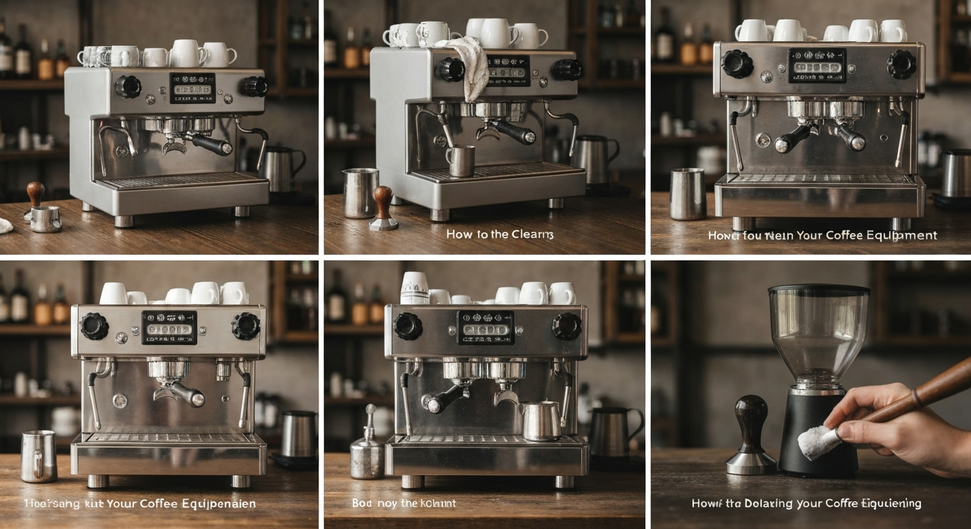 How to Clean Your Coffee Equipment