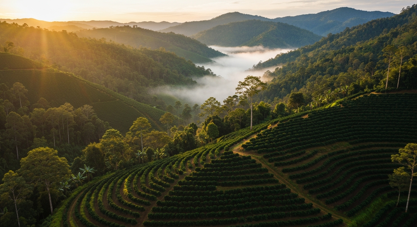 The Coffee Belt: Countries, Climates, and Why Geography Shapes Your Cup